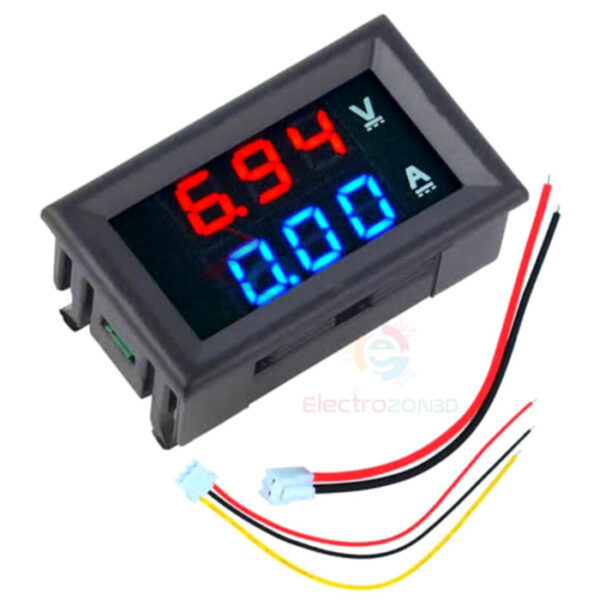 DC Volt Amp Meter Digital Display