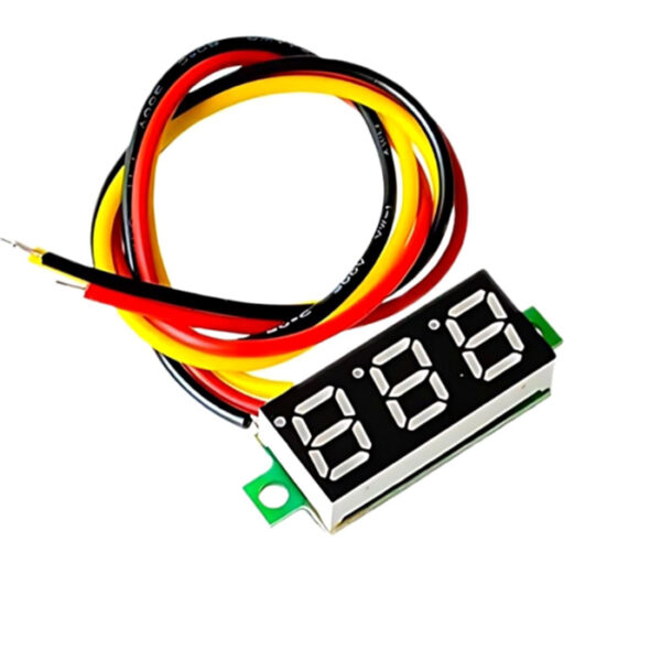 Digital DC Voltage Meter LED Display
